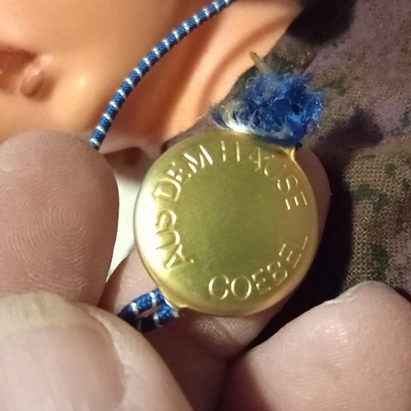 2 Hummel rubber dolls, boy and girl, stamped on each neck - Picture 5 of 8